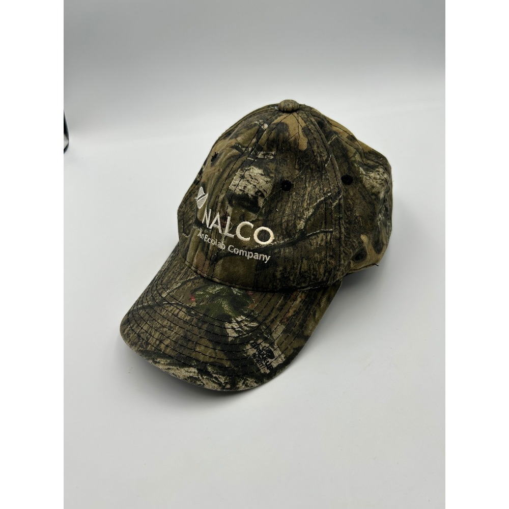 Port Authority Nalco Ecolab Camo Hat Mossy Oak Break-Up Hunting Baseball Cap